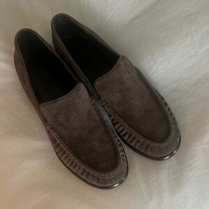 Women’s Vince suede loafers